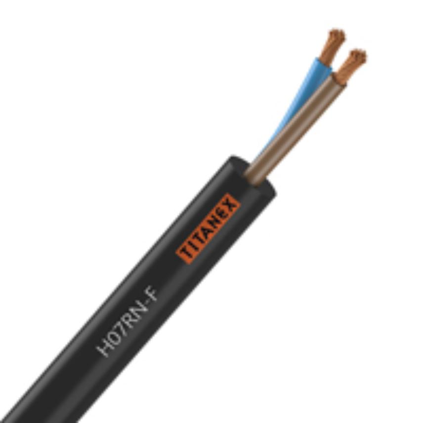 H07RN-F TITANEX 2x1.5 coil of 100 m