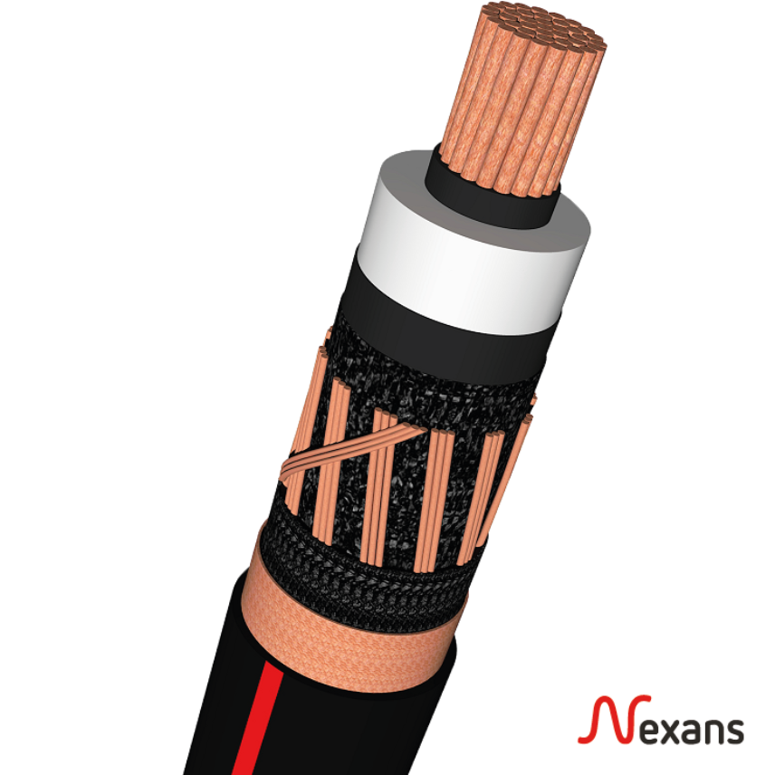 Kabel HS XKDCu(Al)T 500 mm² Cu  110 kV