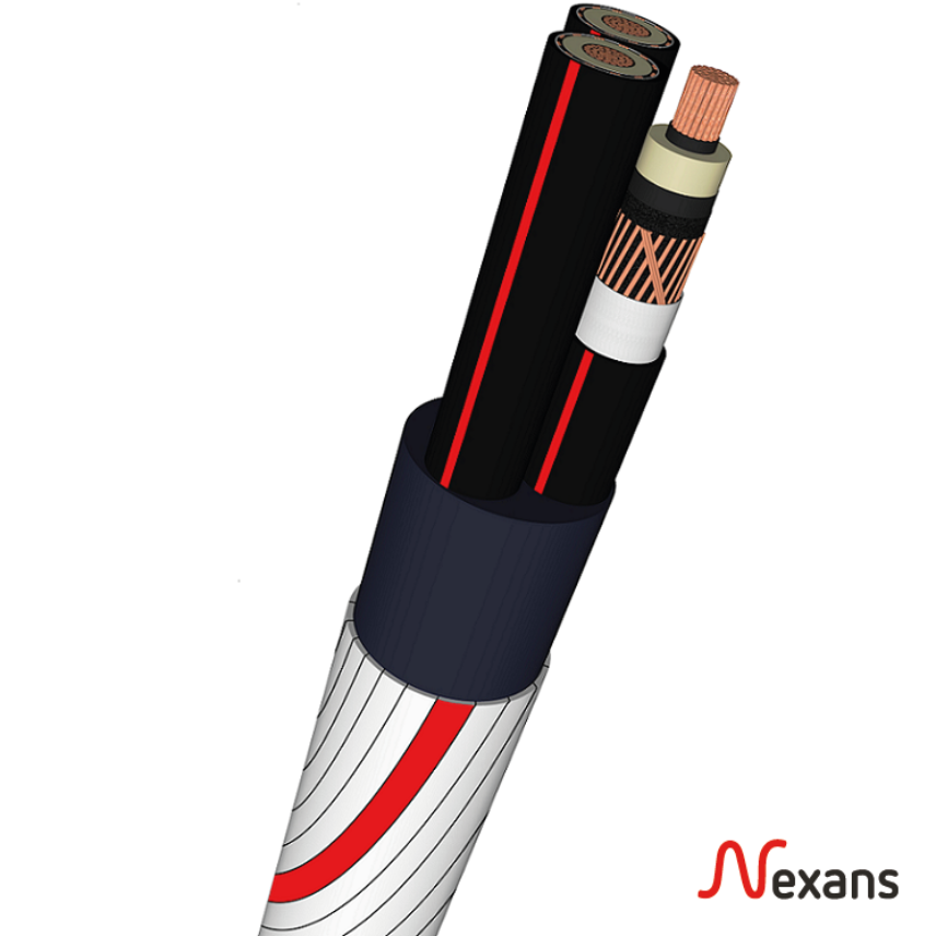 Nexans XKDT-F Armierte Dreileiterkabel mit XLPE Isolation