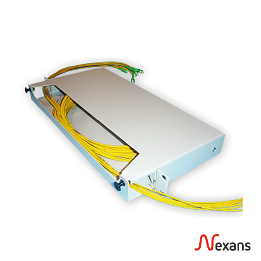 Nexans Tiroir de rangement pour patchcords 19'' - 1U 