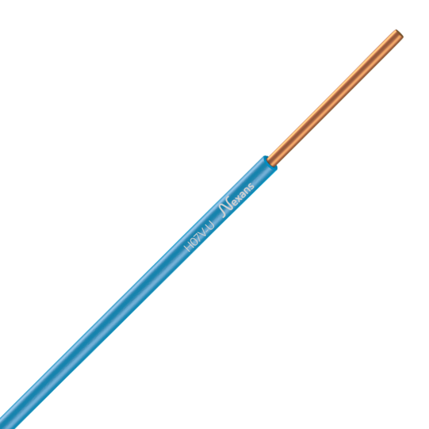 Nexans H07V-U PASSEO 1X1.5 BLUE C100m